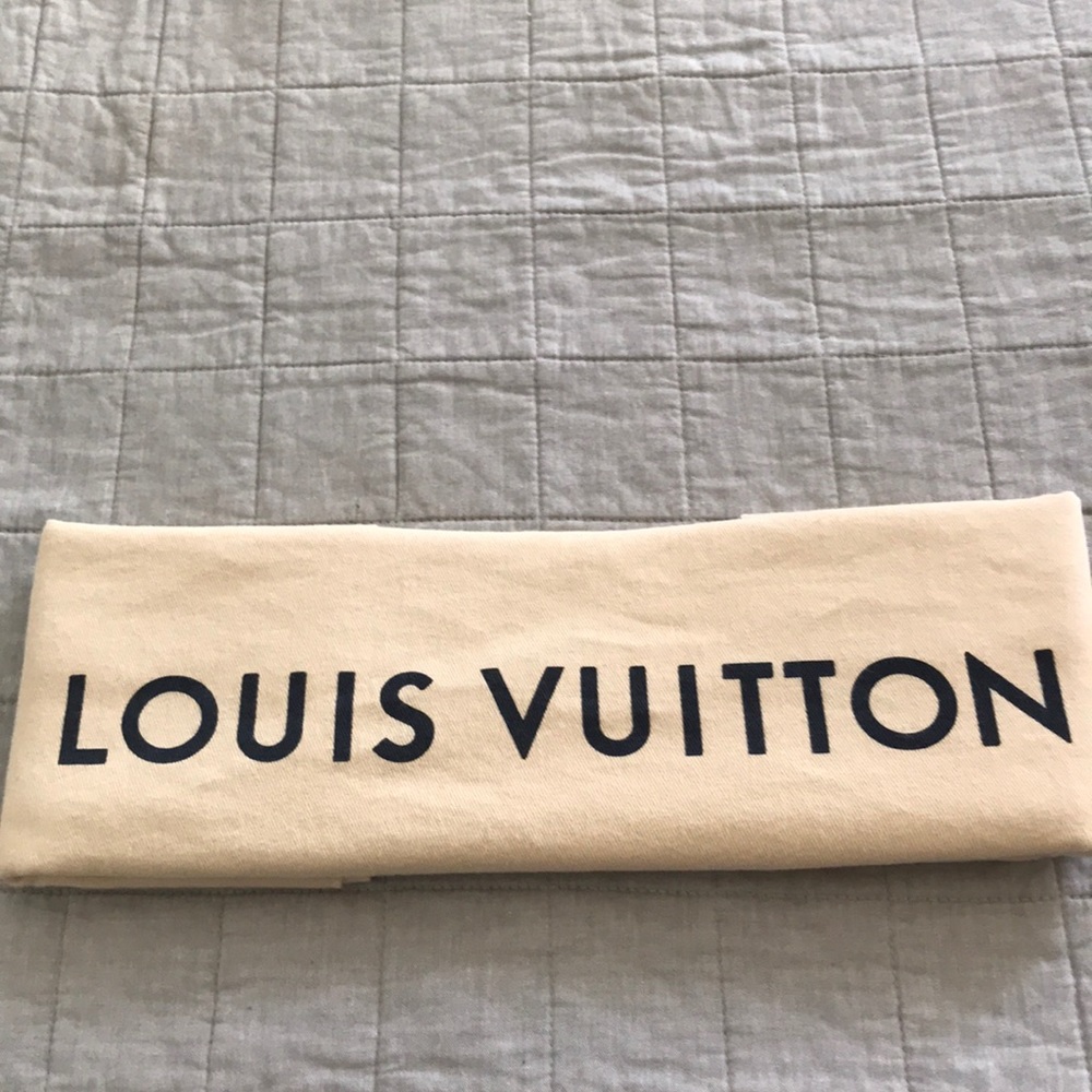 Authentic Louis Vuitton dustbag